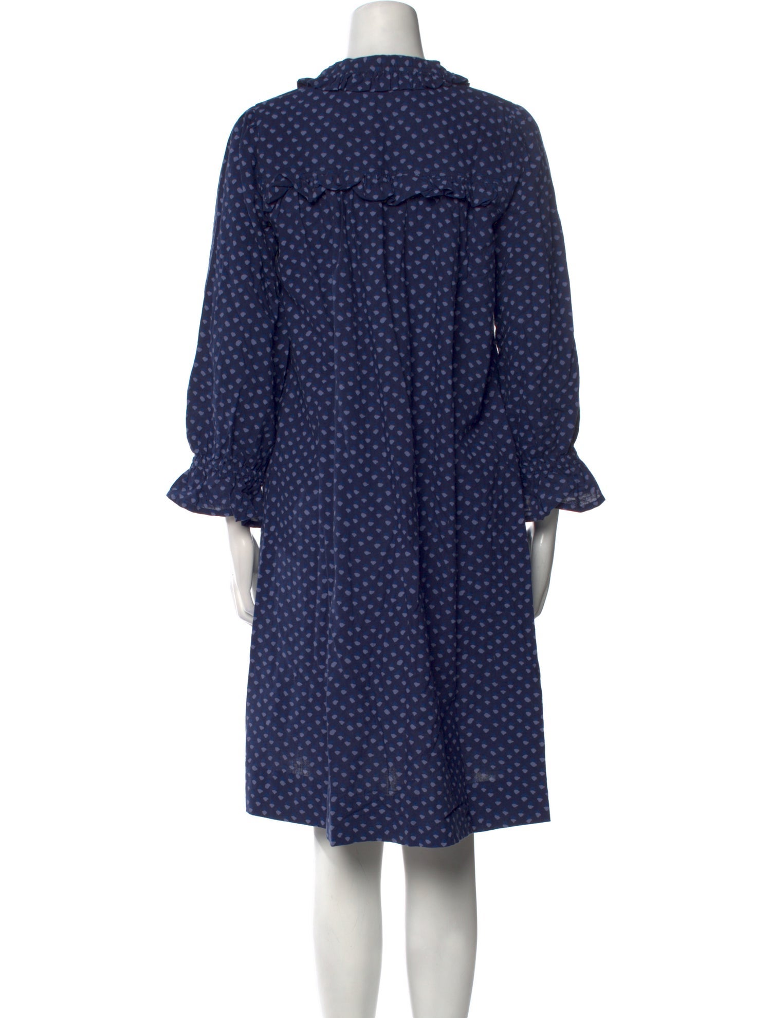 Matta Printed Knee-Length Dress